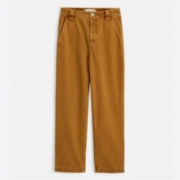 Alex Mill Parker Pant Garment Dyed Workwear Chino – Golden Ochre Mustard – 29 - Picture 2 of 13